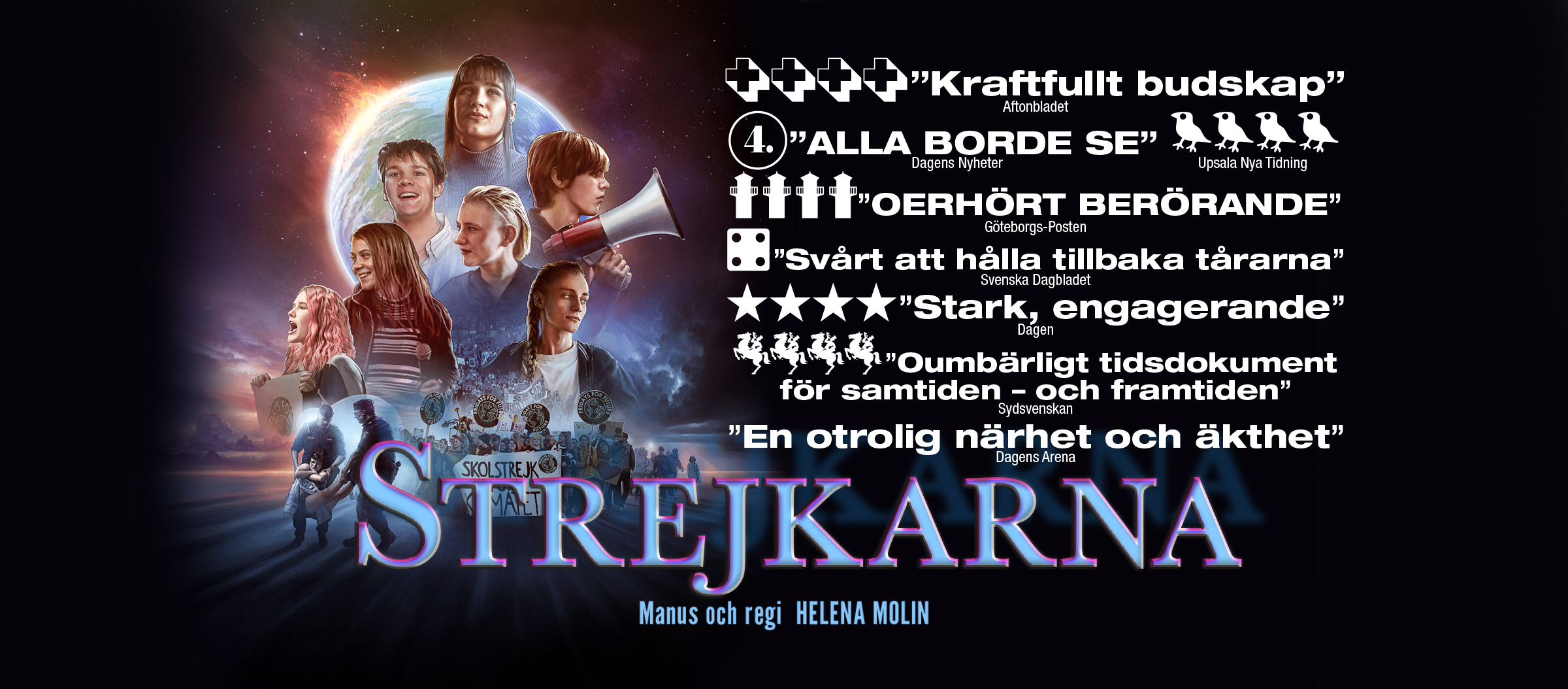 STREJKARNA + klimatbar och samtal